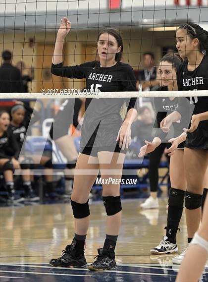 Thumbnail 3 in Archer School for Girls vs. Foothill Tech (CIF SS D7 Final) photogallery.