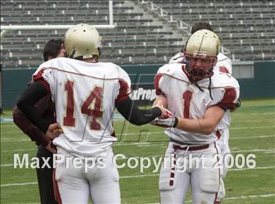 Thumbnail 1 in Cardinal Newman vs Oaks Christian (D3 State Final) photogallery.