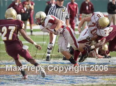 Thumbnail 1 in Cardinal Newman vs Oaks Christian (D3 State Final) photogallery.