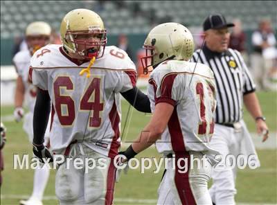 Thumbnail 3 in Cardinal Newman vs Oaks Christian (D3 State Final) photogallery.
