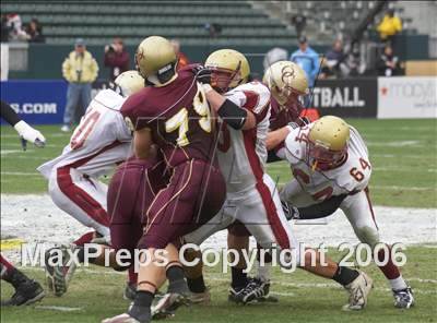 Thumbnail 2 in Cardinal Newman vs Oaks Christian (D3 State Final) photogallery.