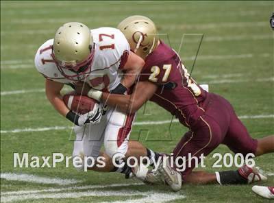 Thumbnail 1 in Cardinal Newman vs Oaks Christian (D3 State Final) photogallery.