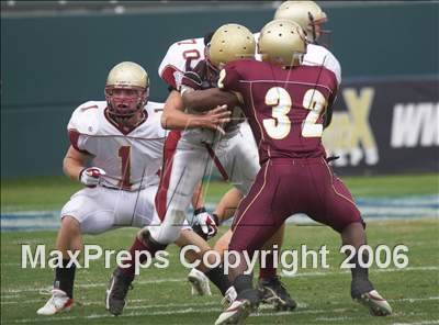 Thumbnail 3 in Cardinal Newman vs Oaks Christian (D3 State Final) photogallery.