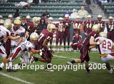 Thumbnail 1 in Cardinal Newman vs Oaks Christian (D3 State Final) photogallery.