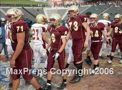 Thumbnail 2 in Cardinal Newman vs Oaks Christian (D3 State Final) photogallery.