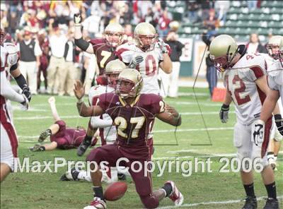 Thumbnail 1 in Cardinal Newman vs Oaks Christian (D3 State Final) photogallery.