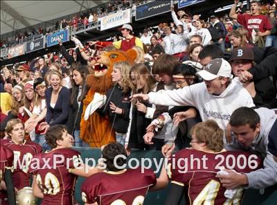 Thumbnail 2 in Cardinal Newman vs Oaks Christian (D3 State Final) photogallery.