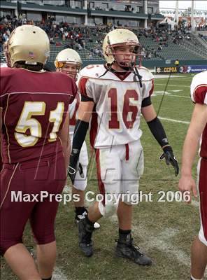 Thumbnail 2 in Cardinal Newman vs Oaks Christian (D3 State Final) photogallery.