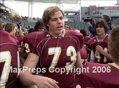 Thumbnail 3 in Cardinal Newman vs Oaks Christian (D3 State Final) photogallery.
