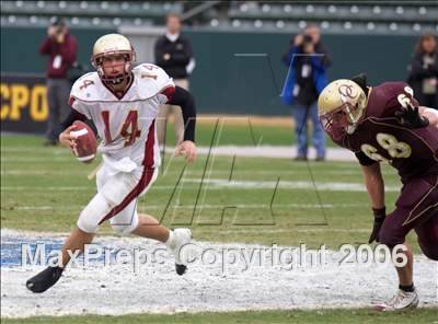 Thumbnail 1 in Cardinal Newman vs Oaks Christian (D3 State Final) photogallery.
