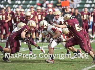 Thumbnail 3 in Cardinal Newman vs Oaks Christian (D3 State Final) photogallery.