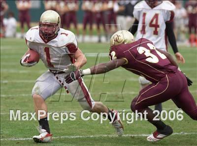 Thumbnail 2 in Cardinal Newman vs Oaks Christian (D3 State Final) photogallery.