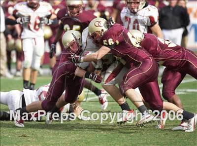 Thumbnail 1 in Cardinal Newman vs Oaks Christian (D3 State Final) photogallery.