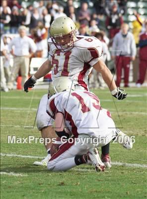 Thumbnail 1 in Cardinal Newman vs Oaks Christian (D3 State Final) photogallery.