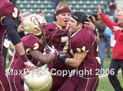 Thumbnail 2 in Cardinal Newman vs Oaks Christian (D3 State Final) photogallery.