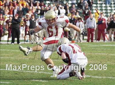 Thumbnail 2 in Cardinal Newman vs Oaks Christian (D3 State Final) photogallery.