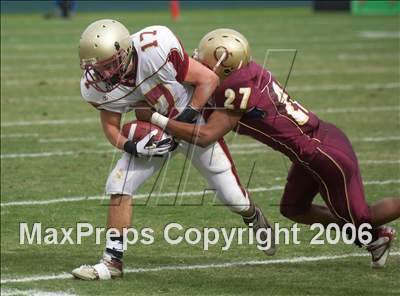 Thumbnail 3 in Cardinal Newman vs Oaks Christian (D3 State Final) photogallery.