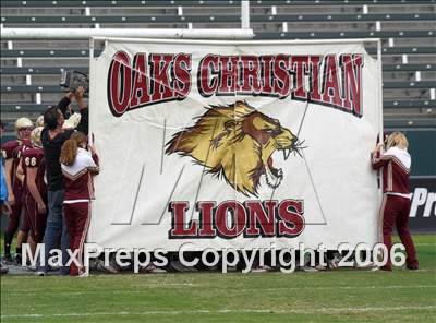 Thumbnail 1 in Cardinal Newman vs Oaks Christian (D3 State Final) photogallery.