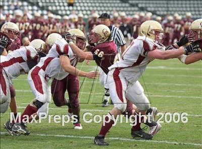 Thumbnail 1 in Cardinal Newman vs Oaks Christian (D3 State Final) photogallery.