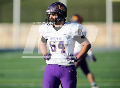Thumbnail 1 in Liberty Hill vs. Lampasas (UIL 4A Quarterfinal Playoff) photogallery.