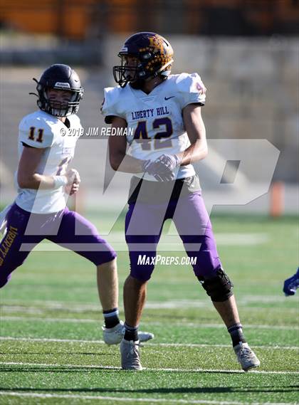 Thumbnail 1 in Liberty Hill vs. Lampasas (UIL 4A Quarterfinal Playoff) photogallery.