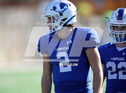 Thumbnail 1 in Liberty Hill vs. Lampasas (UIL 4A Quarterfinal Playoff) photogallery.