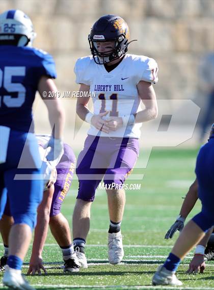 Thumbnail 1 in Liberty Hill vs. Lampasas (UIL 4A Quarterfinal Playoff) photogallery.