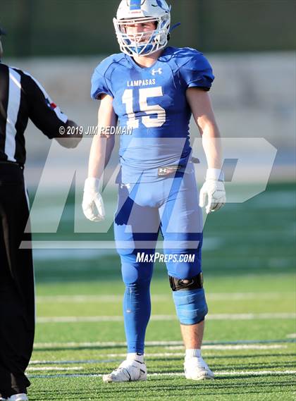 Thumbnail 3 in Liberty Hill vs. Lampasas (UIL 4A Quarterfinal Playoff) photogallery.