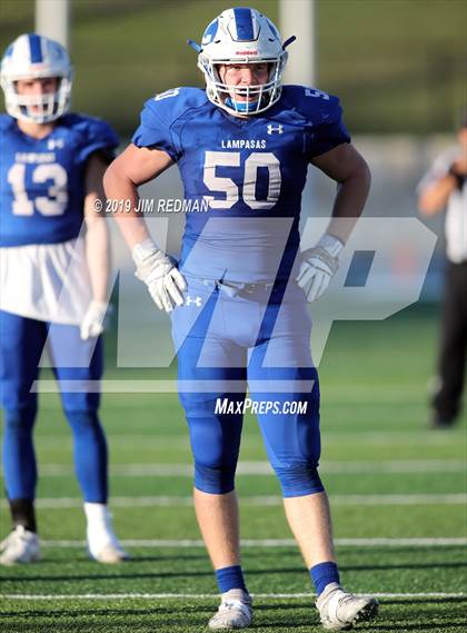 Thumbnail 2 in Liberty Hill vs. Lampasas (UIL 4A Quarterfinal Playoff) photogallery.
