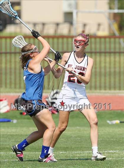 Thumbnail 3 in St. Stephen's Episcopal vs. St. John's photogallery.