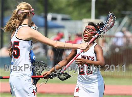 Thumbnail 3 in St. Stephen's Episcopal vs. St. John's photogallery.