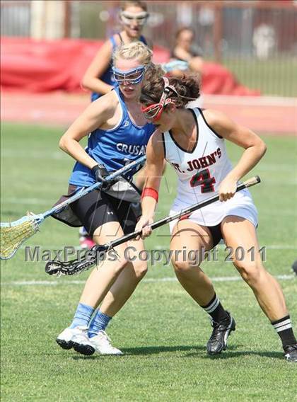 Thumbnail 3 in St. Stephen's Episcopal vs. St. John's photogallery.
