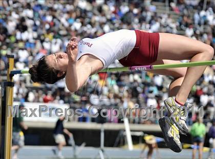 Thumbnail 2 in CIF SS Divisional Finals (Girls High Jump) photogallery.