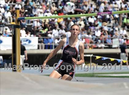 Thumbnail 2 in CIF SS Divisional Finals (Girls High Jump) photogallery.