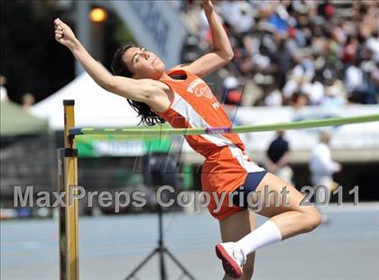 Thumbnail 2 in CIF SS Divisional Finals (Girls High Jump) photogallery.