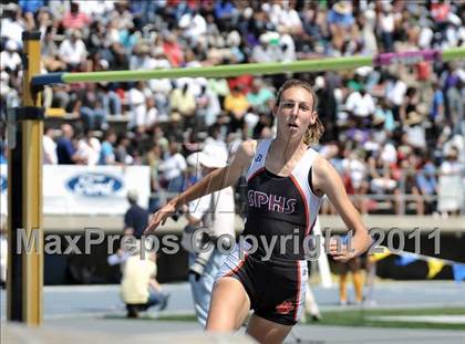 Thumbnail 3 in CIF SS Divisional Finals (Girls High Jump) photogallery.