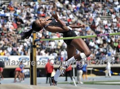 Thumbnail 1 in CIF SS Divisional Finals (Girls High Jump) photogallery.