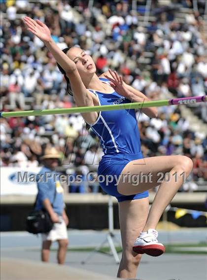 Thumbnail 2 in CIF SS Divisional Finals (Girls High Jump) photogallery.
