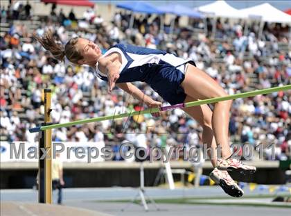 Thumbnail 1 in CIF SS Divisional Finals (Girls High Jump) photogallery.