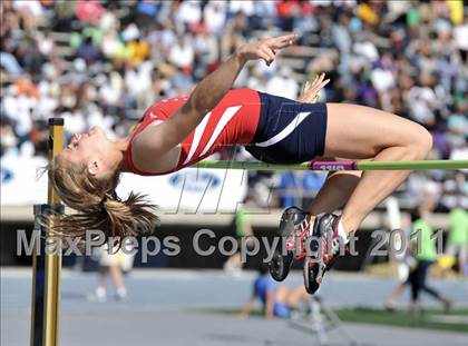 Thumbnail 3 in CIF SS Divisional Finals (Girls High Jump) photogallery.