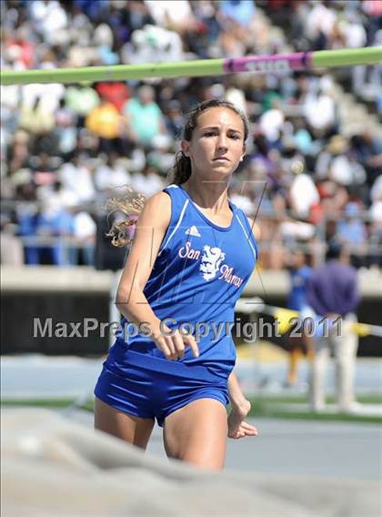 Thumbnail 2 in CIF SS Divisional Finals (Girls High Jump) photogallery.