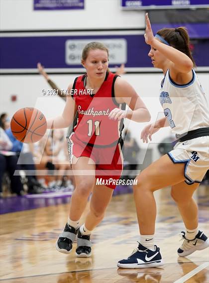 Thumbnail 1 in Southport vs. Perry Meridian (IHSAA 4A Sectional Semifinal) photogallery.