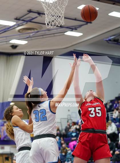 Thumbnail 1 in Southport vs. Perry Meridian (IHSAA 4A Sectional Semifinal) photogallery.