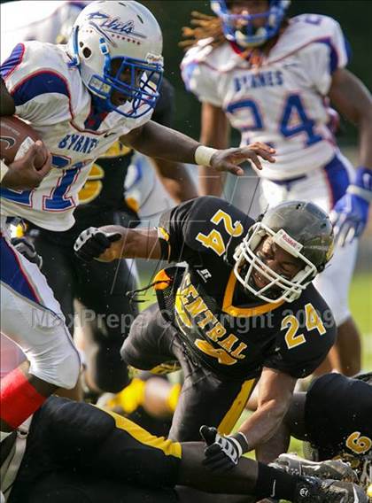 Thumbnail 1 in Byrnes @ Central Gwinnett (Progressive Football Challenge) photogallery.