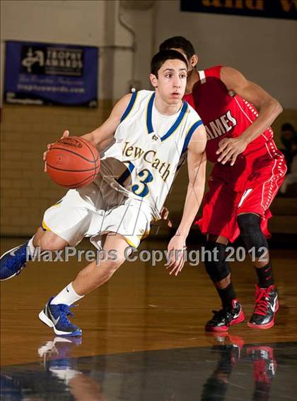 Thumbnail 2 in JV: Holmes @ Newport Central Catholic photogallery.