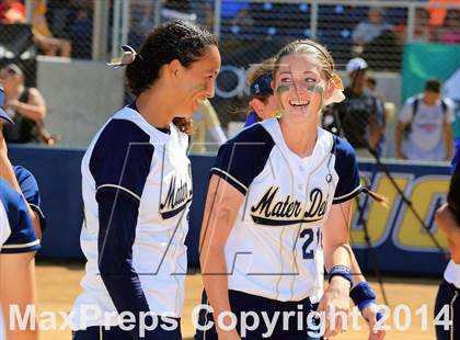 Thumbnail 2 in Mater Dei Catholic vs. Valhalla (CIF-SDS D2 Final) photogallery.