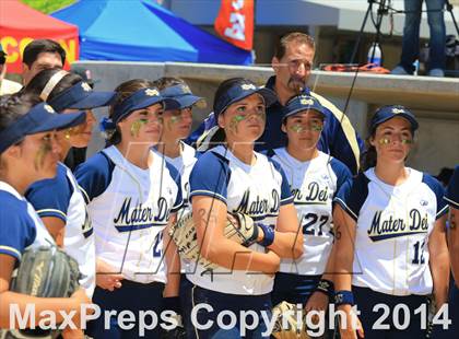Thumbnail 2 in Mater Dei Catholic vs. Valhalla (CIF-SDS D2 Final) photogallery.
