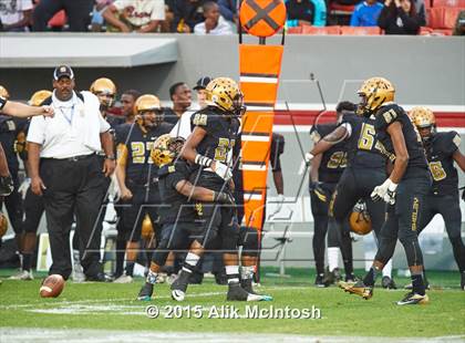 Thumbnail 3 in Shelby vs. Kinston (NCHSAA Class 2A Final) photogallery.