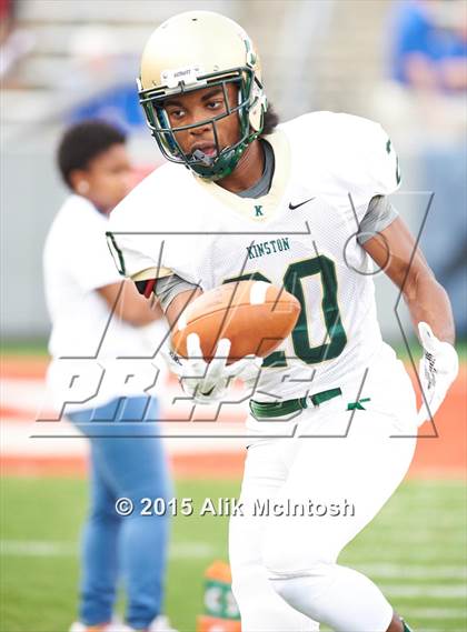 Thumbnail 3 in Shelby vs. Kinston (NCHSAA Class 2A Final) photogallery.