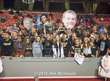 Thumbnail 3 in Shelby vs. Kinston (NCHSAA Class 2A Final) photogallery.